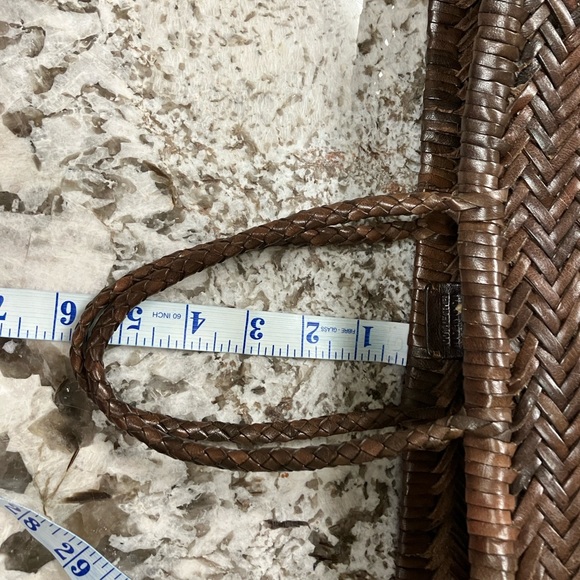 Dragon Diffusion Triple Jump small dark brown - leather woven basket tote - Picture 13 of 14